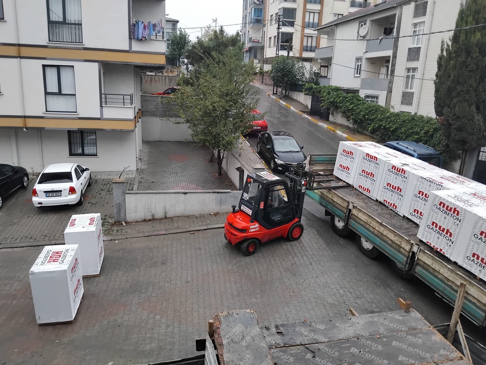 Forklift Kiralama Çalışma Karelerimiz