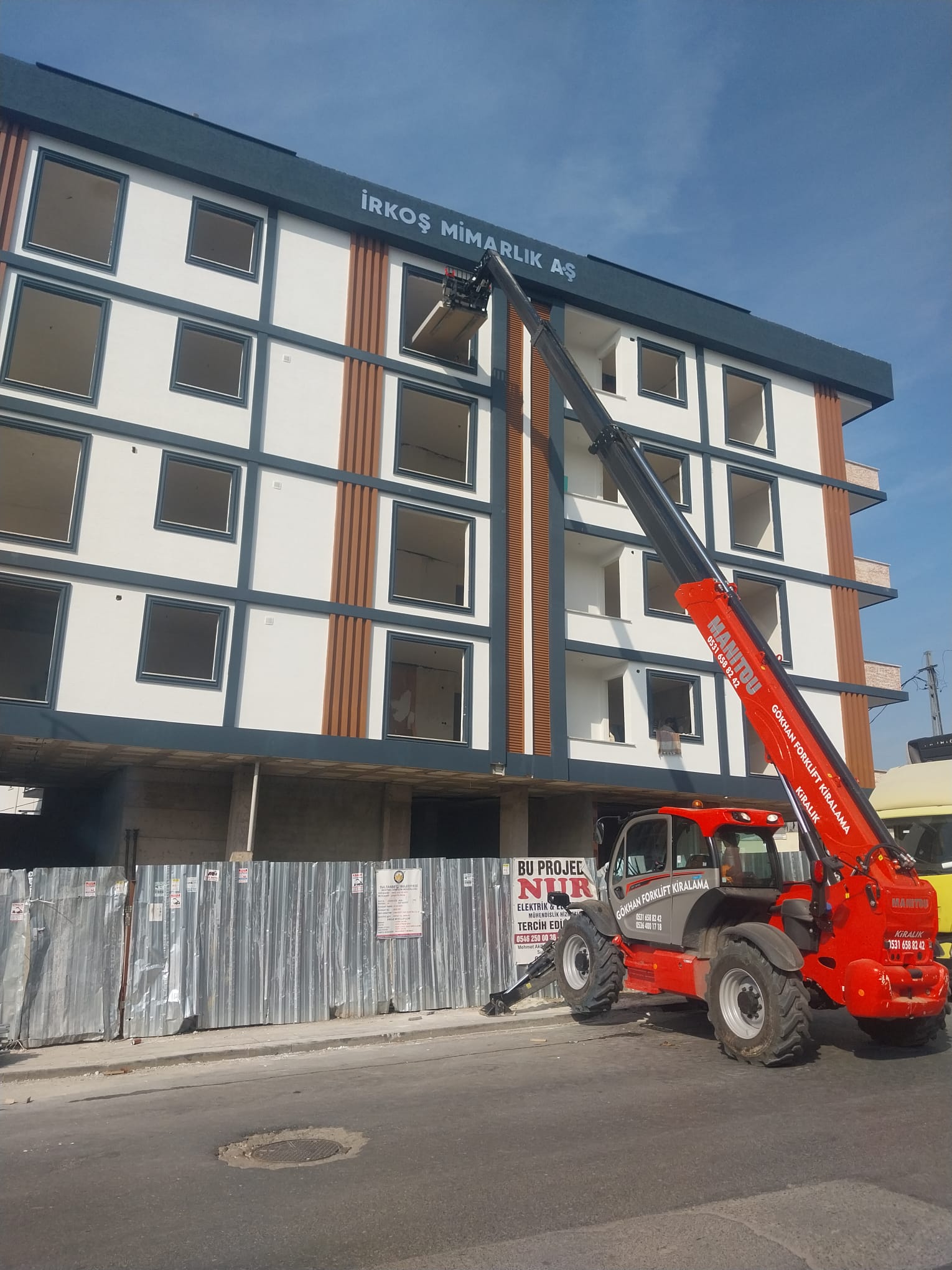 Manitou Kiralama Çalışma Karelerimiz